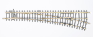 PIKO 55171 - H0 - Weiche rechts WR 15° mit Betonschwellen